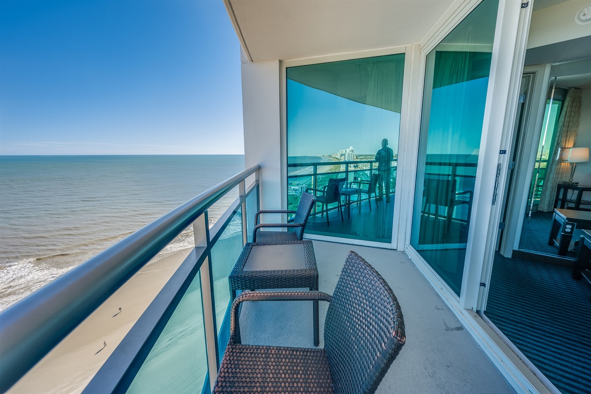 Breathtaking Views from Balcony!