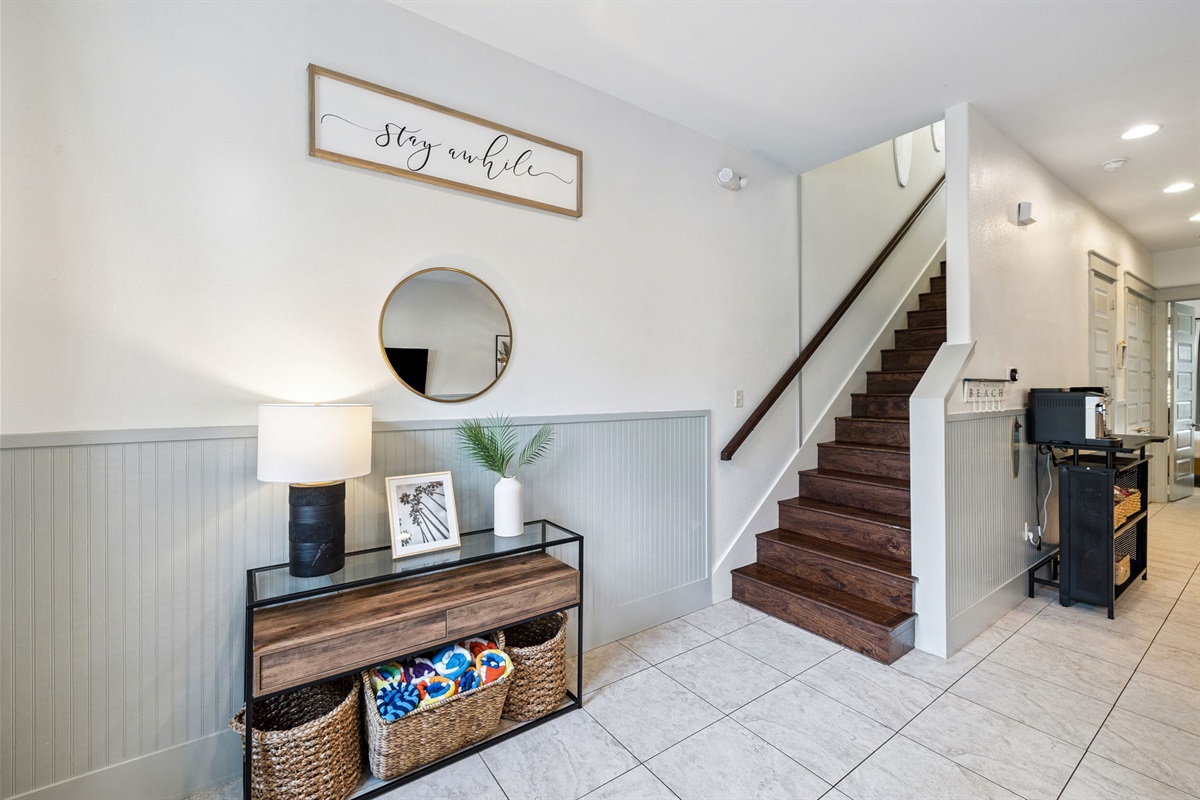 Every detail has been thoughtfully chosen to make your stay feel special — from cozy textures to stylish accents that create a warm, welcoming vibe.