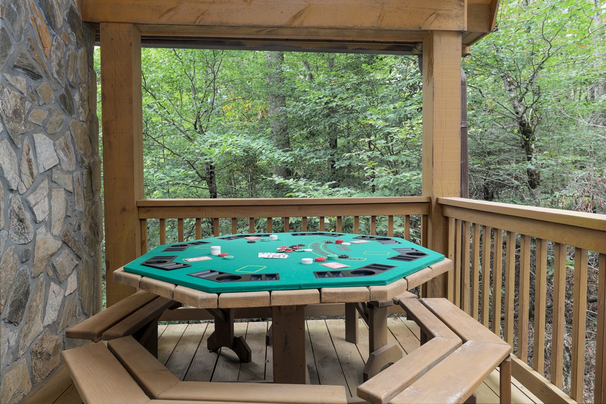 Outdoor Poker Table