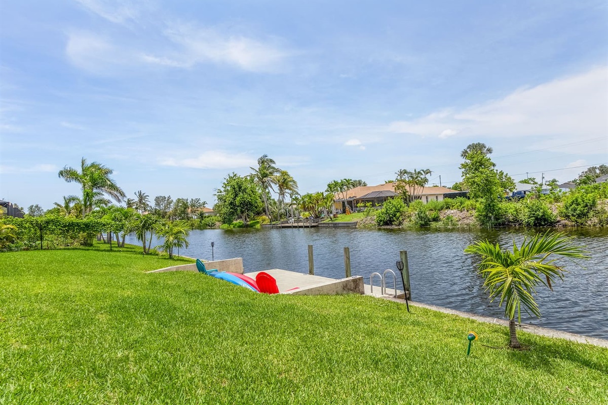 Enjoy the wildlife and all the water has to offer!