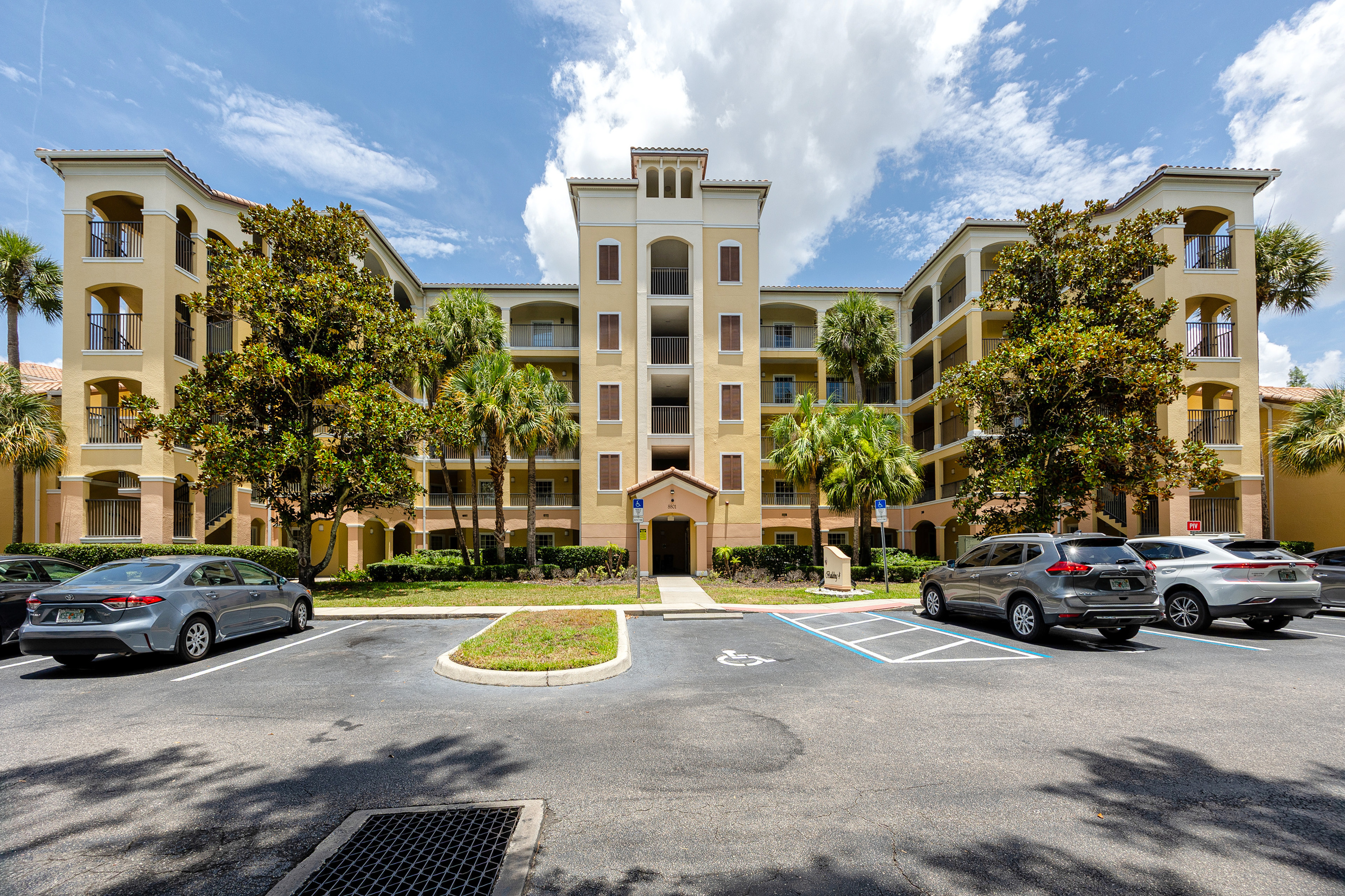 Front of building