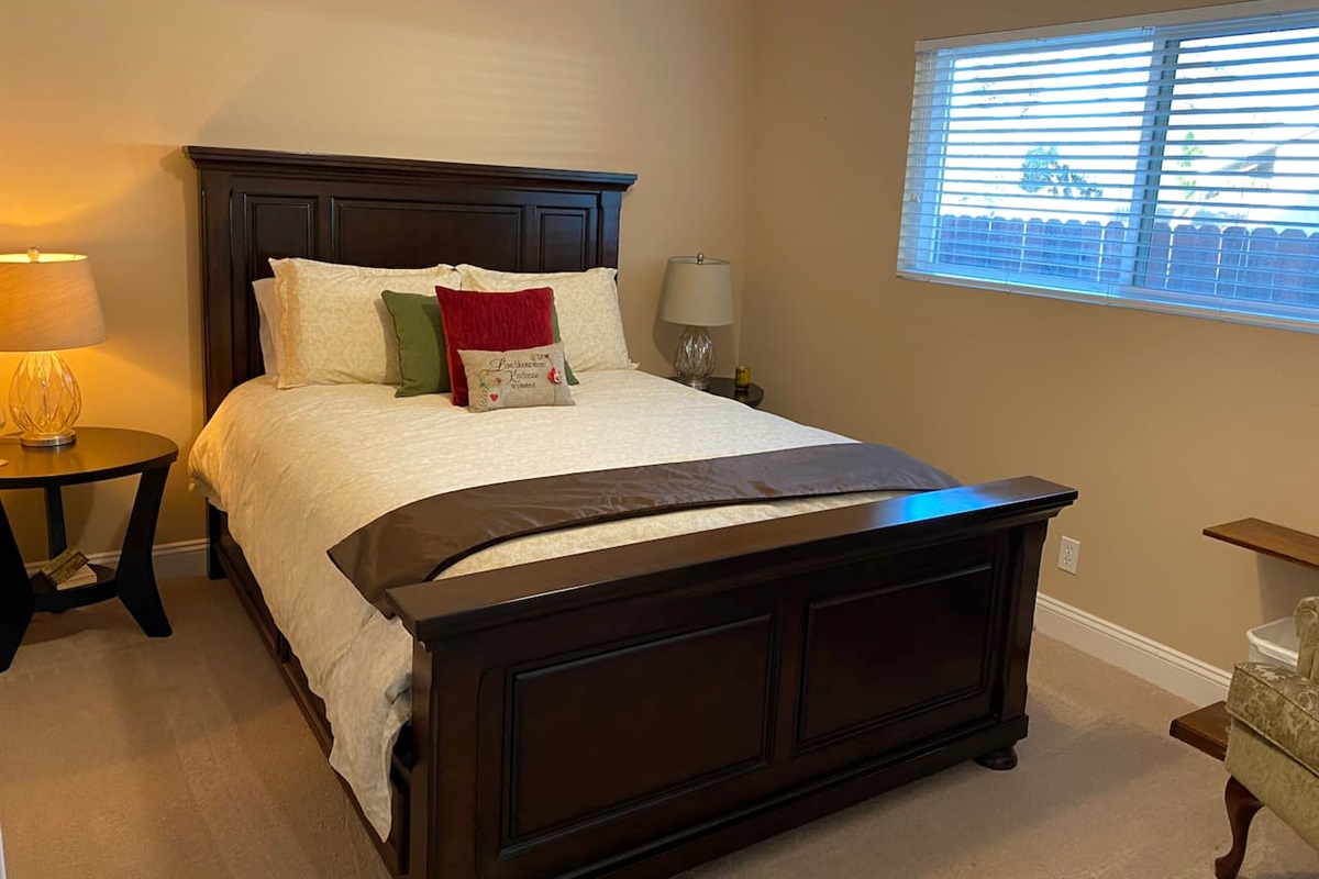 "Love blooms..." Bedroom