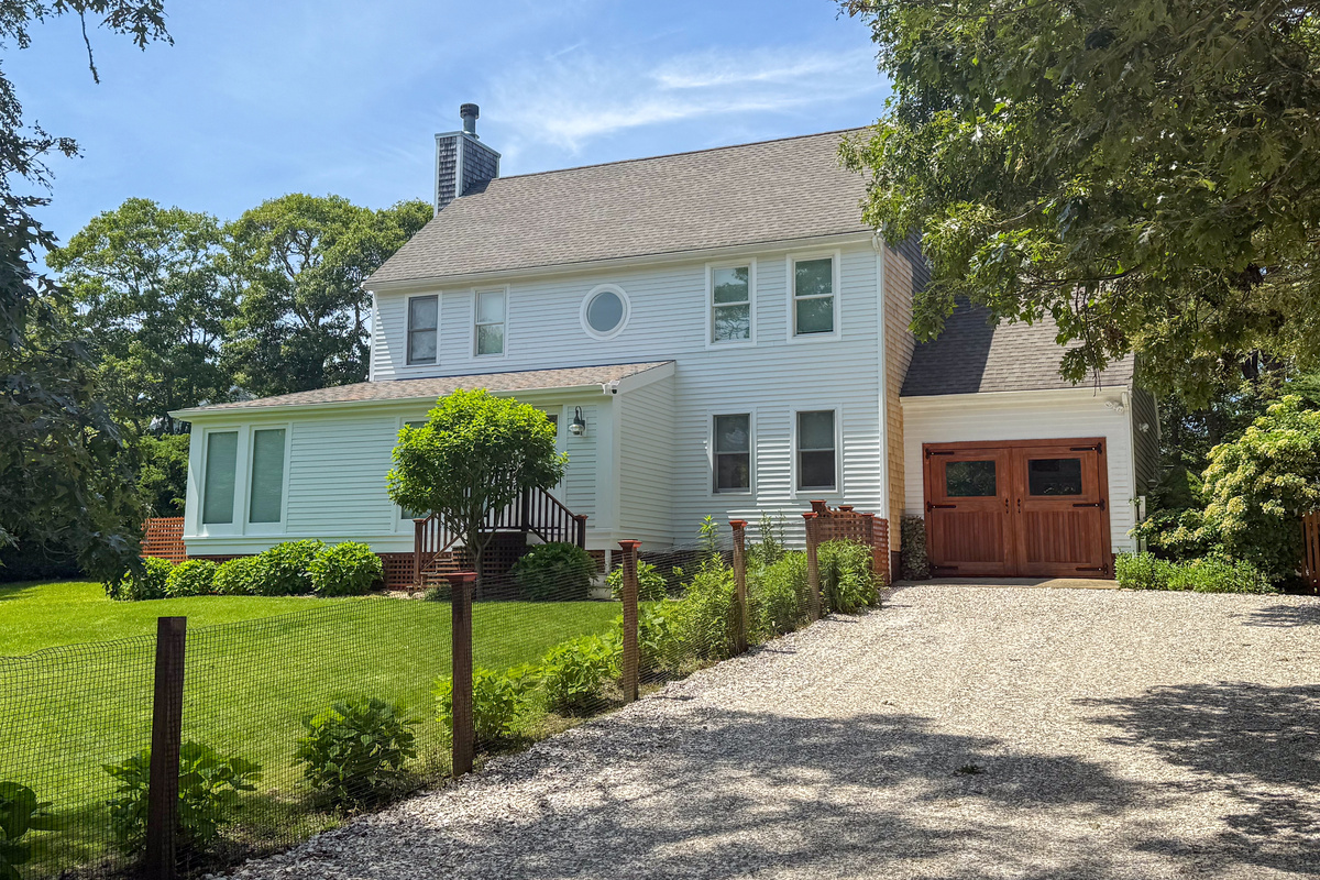 Front of the house from the driveway