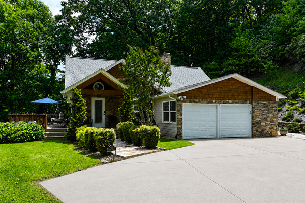 Single Level Home - Concrete Driveway