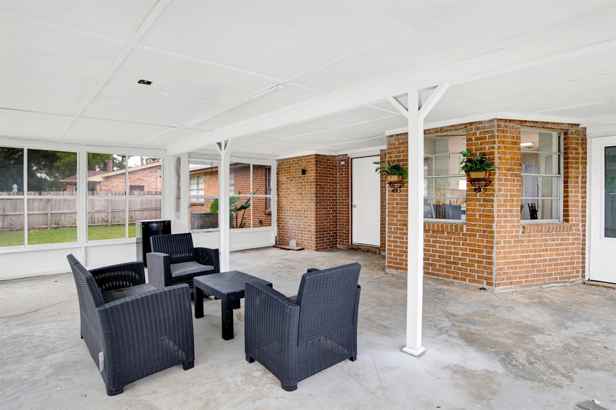 Outside Seating Area