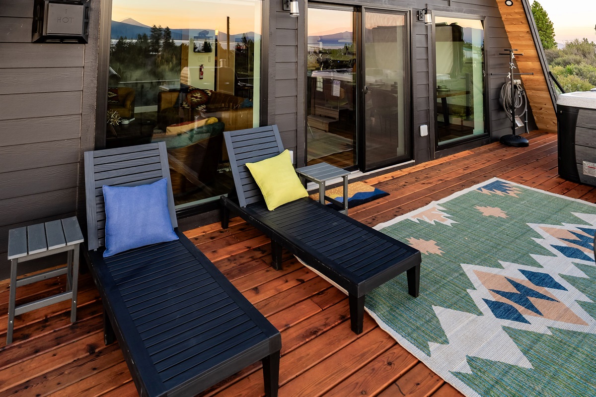 Endless Places to Sit and Relax to Take In The Views