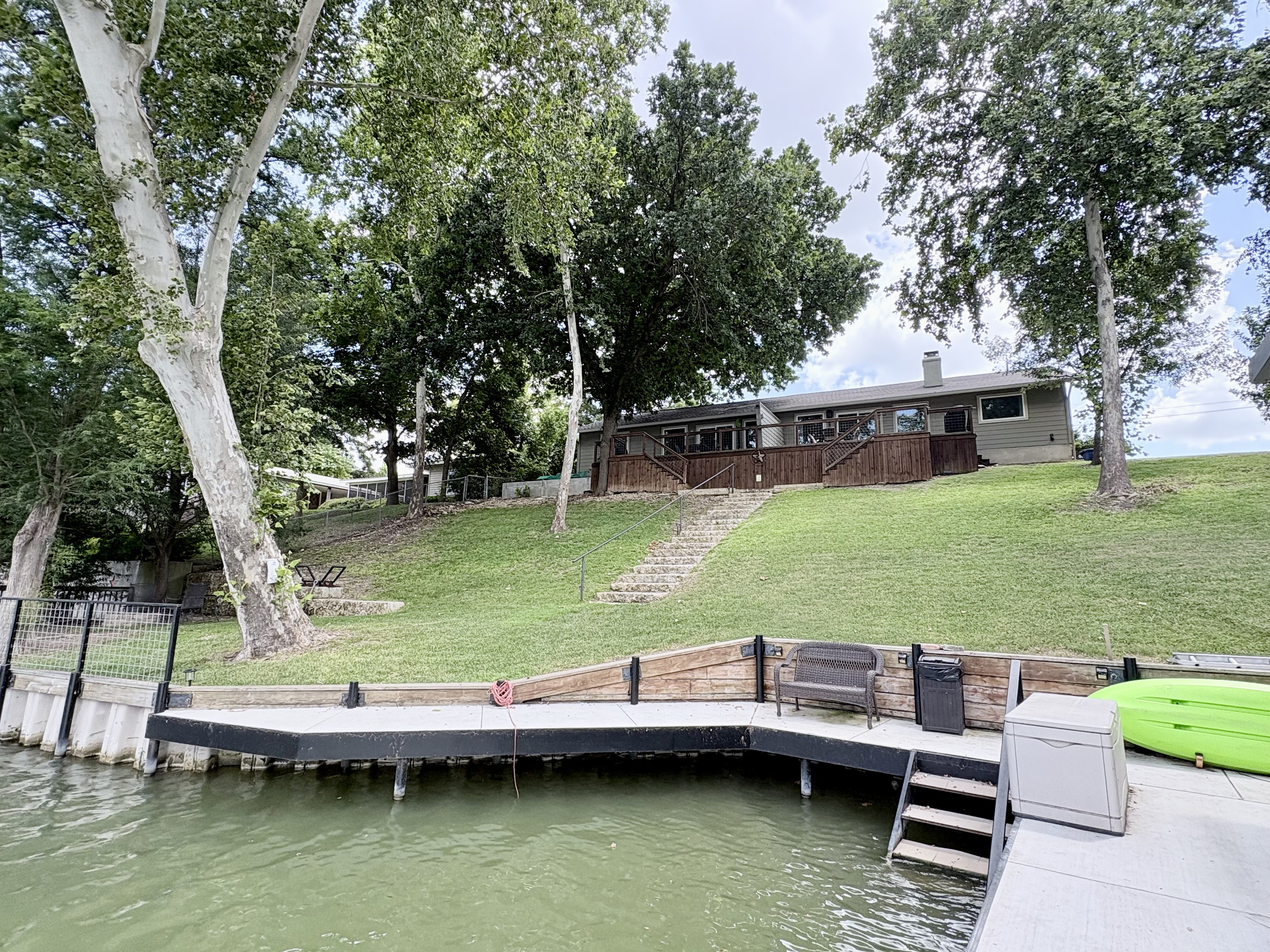 Duplex from dock