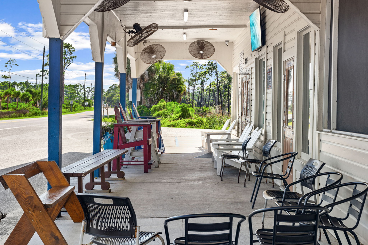 Kick back on the front porch, enjoy live local music, and experience the laid-back atmosphere that has made the Indian Pass Raw Bar a favorite gathering place for nearly a century.