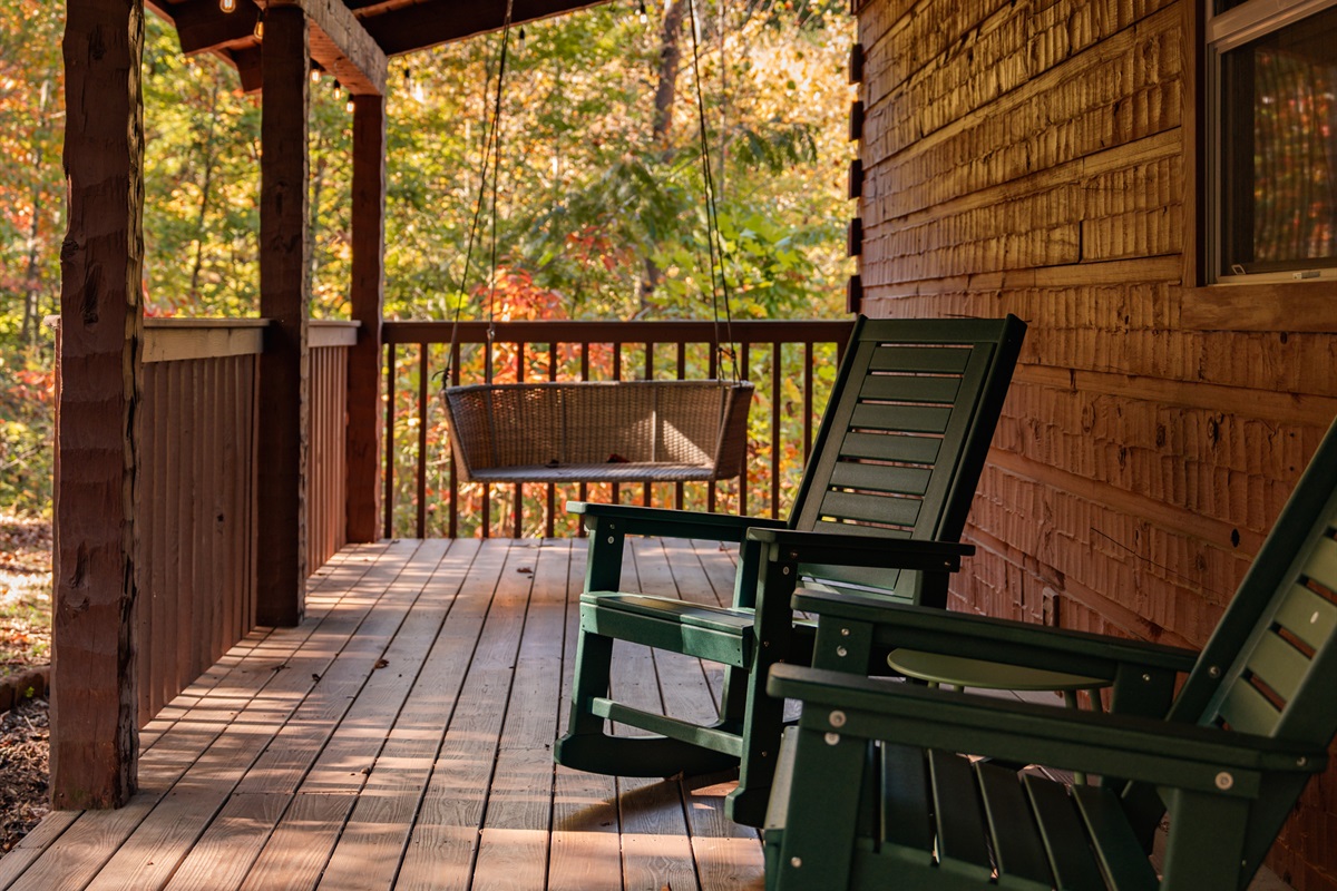 Front porch swing!