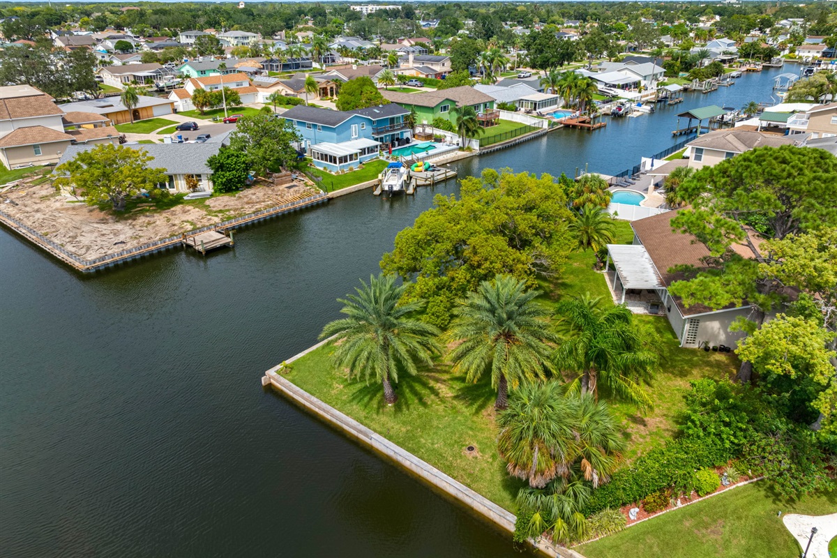 Aerial View of the Neighborhood