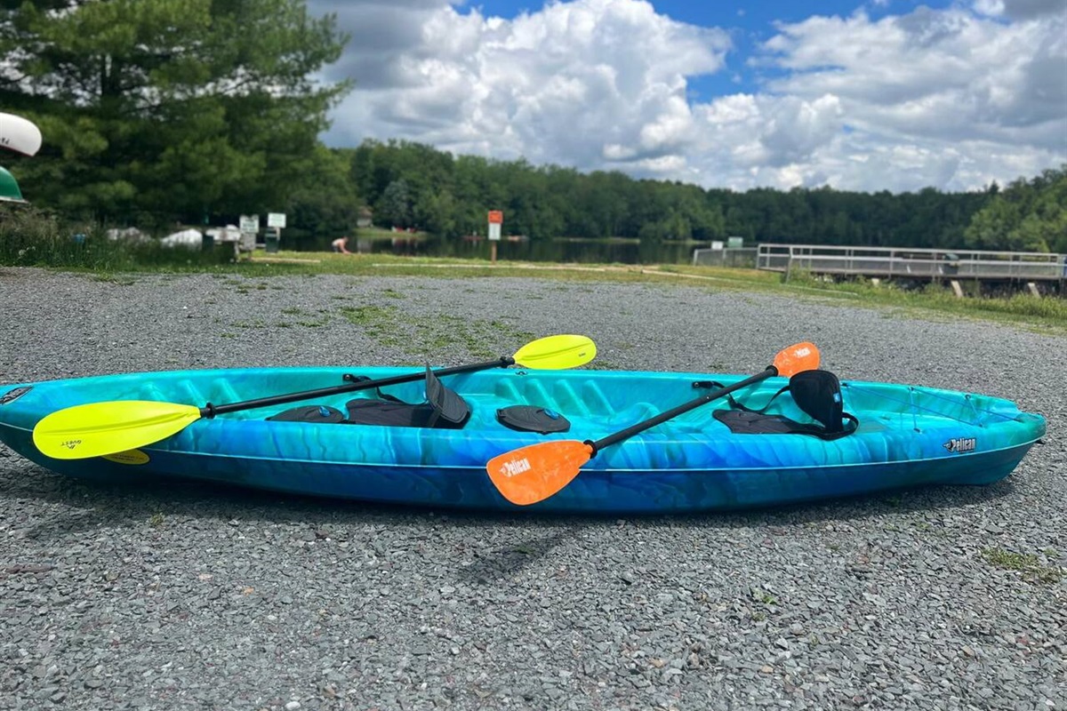 Kayak Available for use at Guenevere Lake