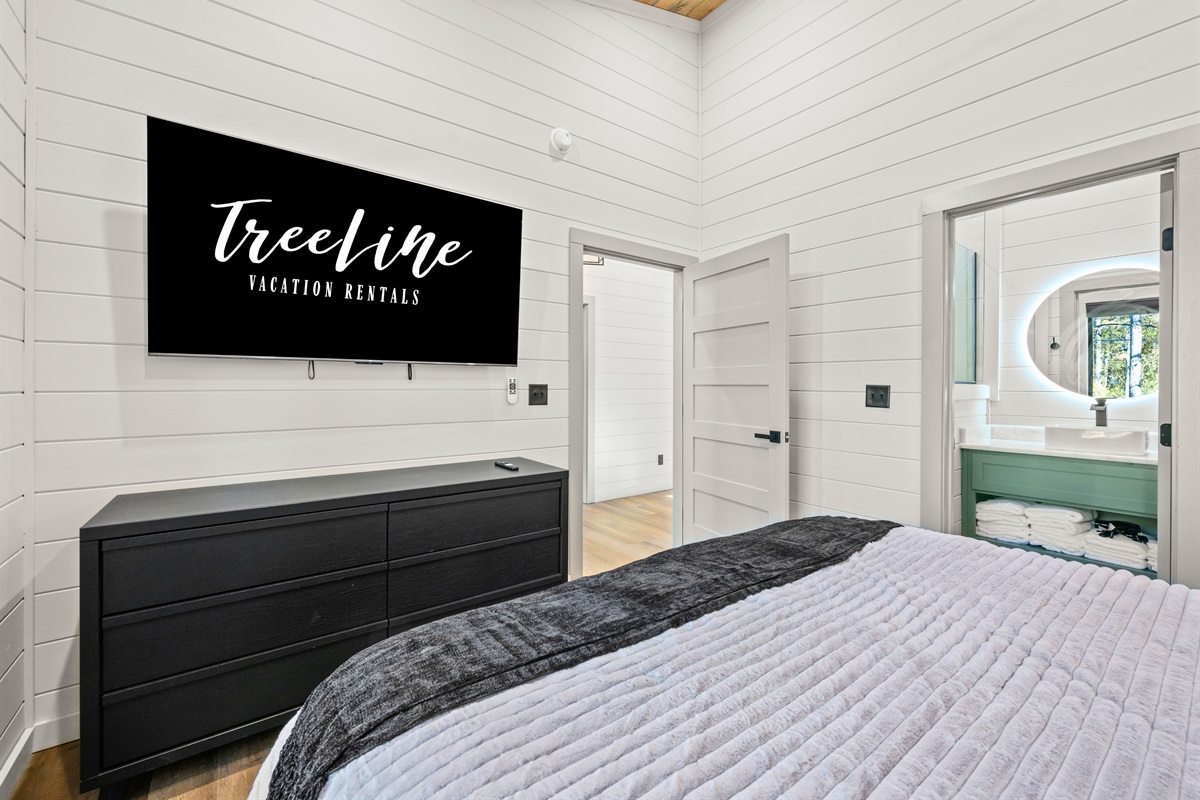 Each bedroom feels like a peaceful haven, thoughtfully designed to help you relax and rest easy while you’re away from home.