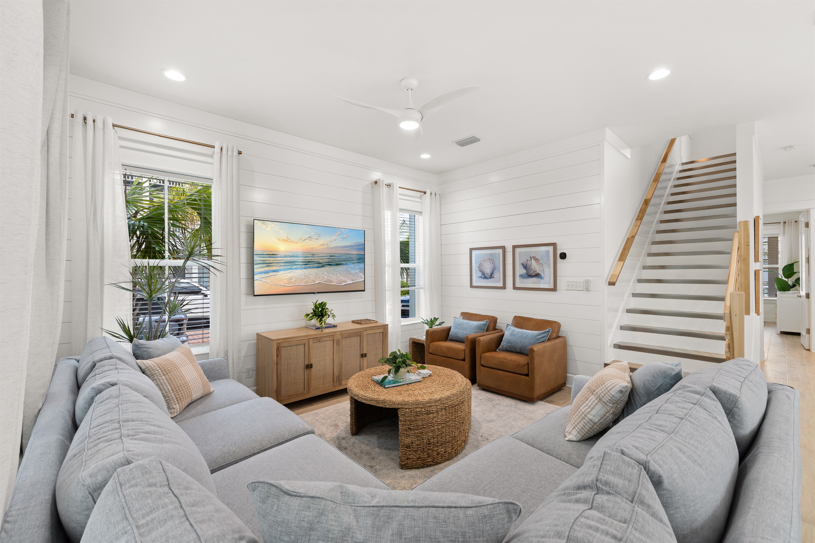 Vacation moves a little slower here. Stretch out on the sofa, enjoy a quiet afternoon, and embrace the laid-back lifestyle that keeps guests returning to 30A year after year.