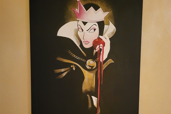 Painted Portrait by local artist, Sharon McClain