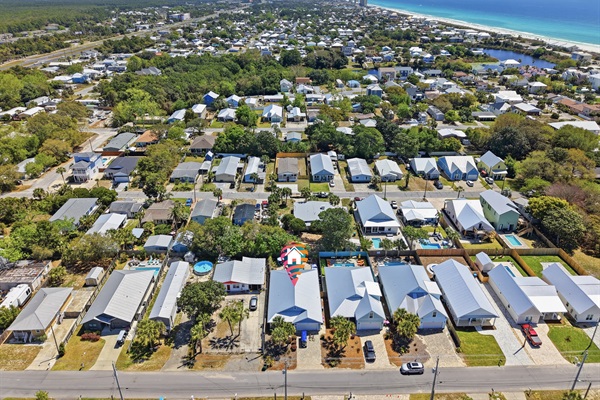 Just a 5-minute drive from Pier Park.