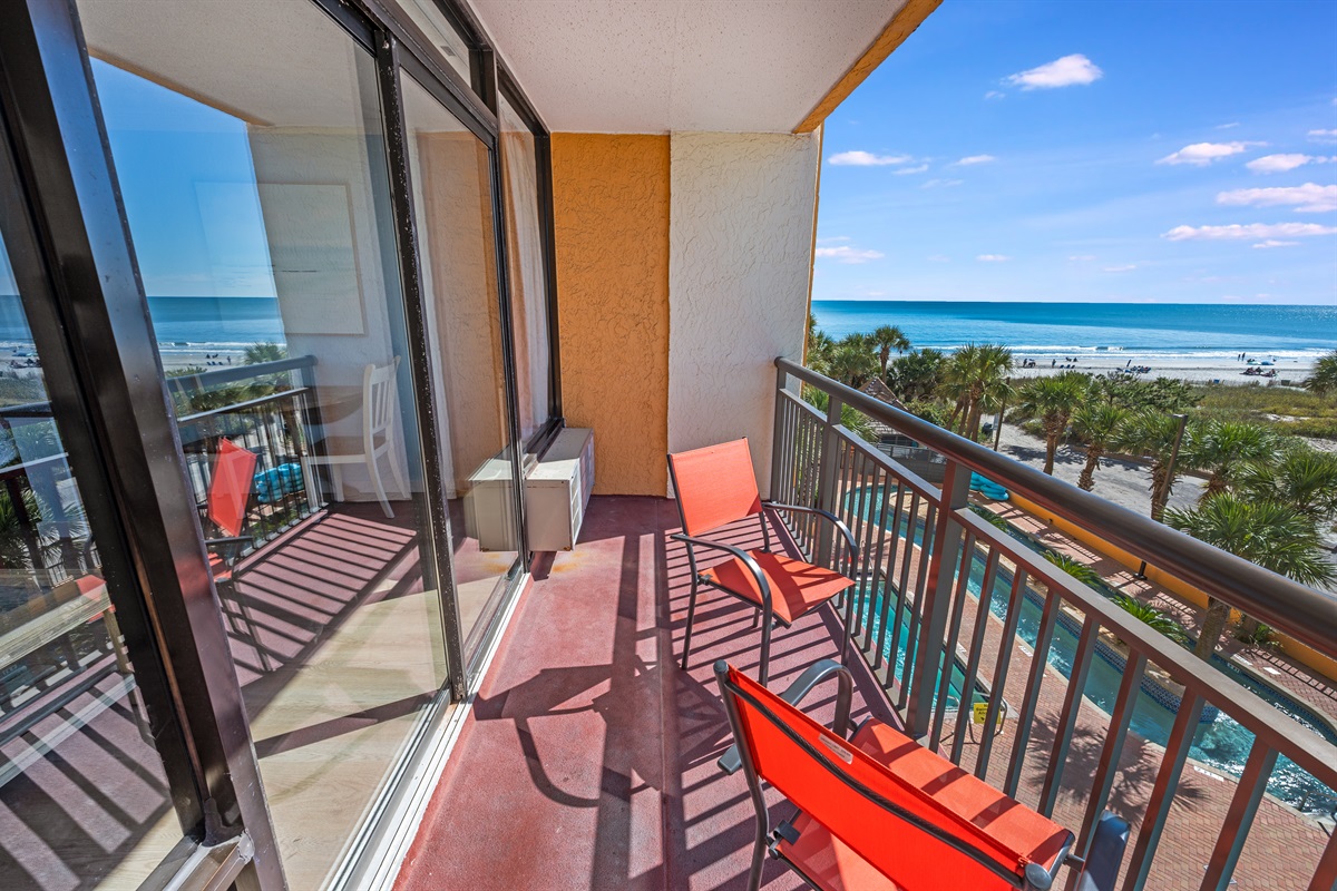 Amazing View from the Balcony!