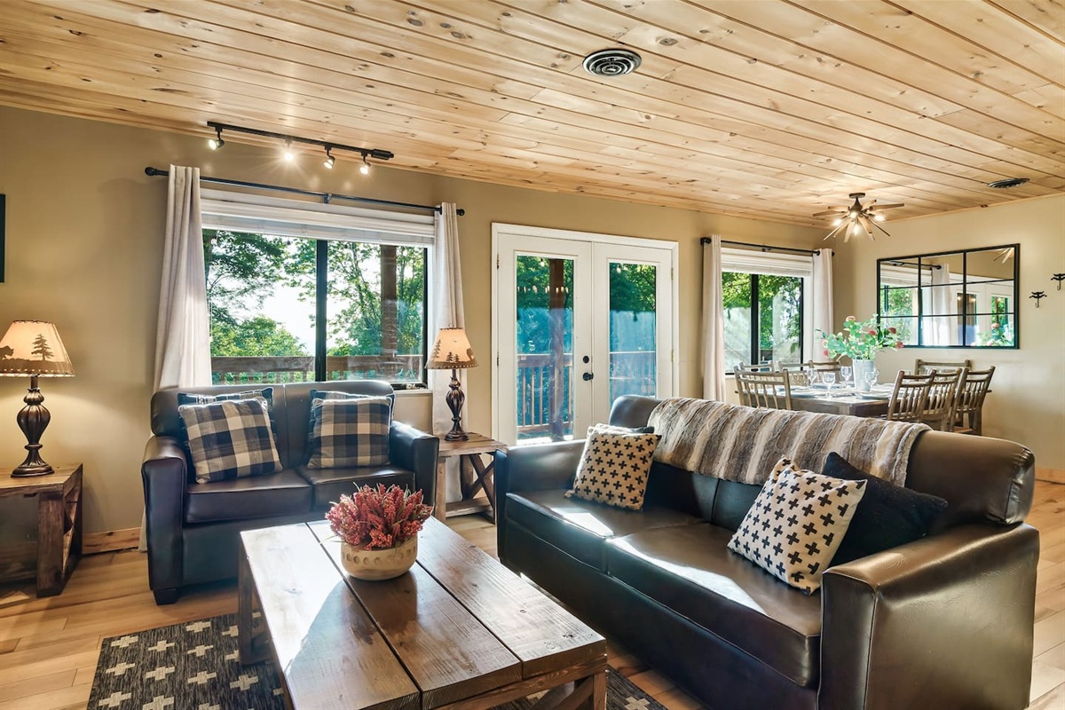 Main level living room
