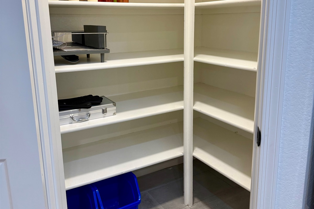 Walk-In Kitchen Pantry