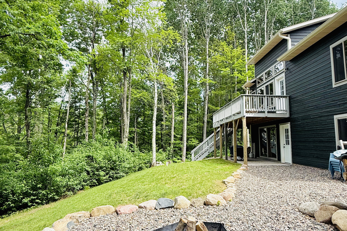 Fire pit area