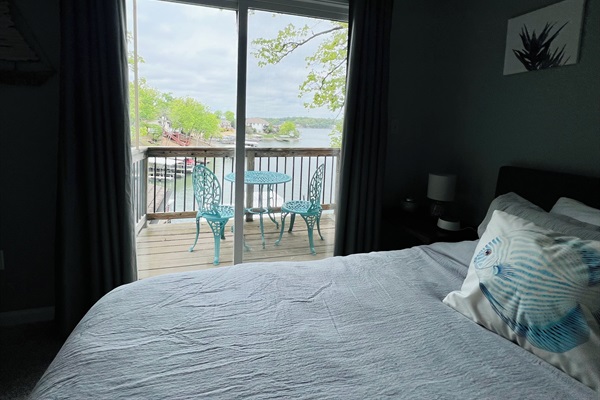 Master bedroom balcony