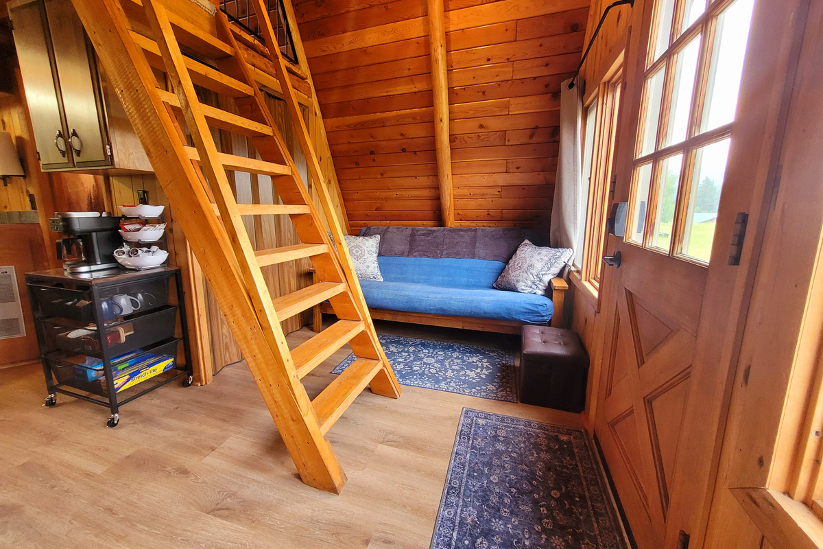 Relax after a day spent exploring nearby lakes and trails.
