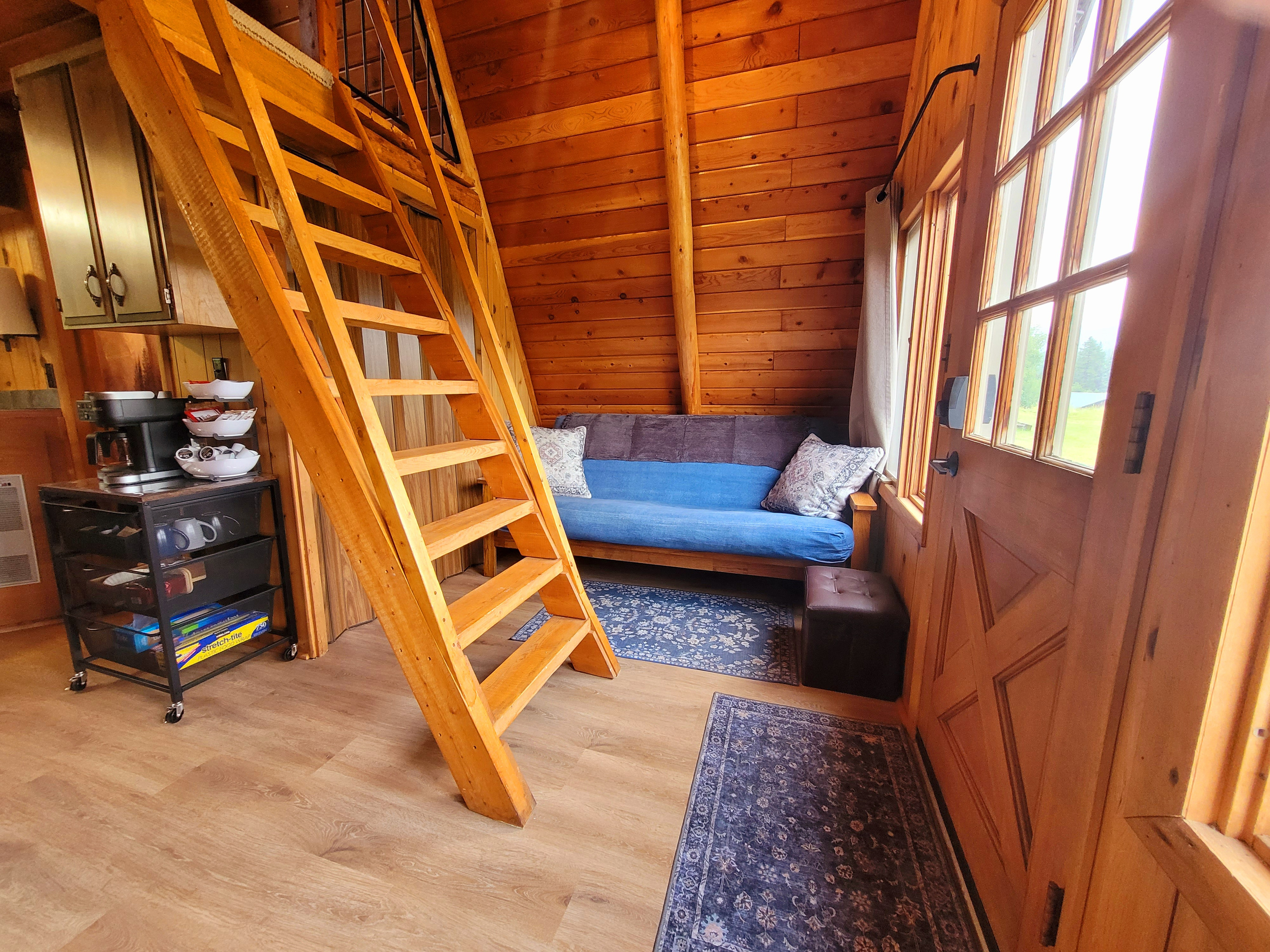 Relax after a day spent exploring nearby lakes and trails.