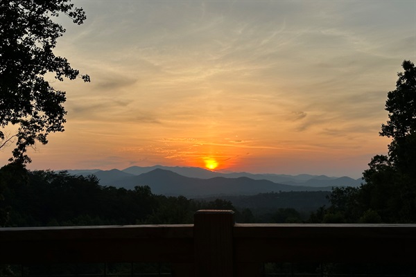 Enjoy Beautiful Sunsets From 1 of the 2 Decks
