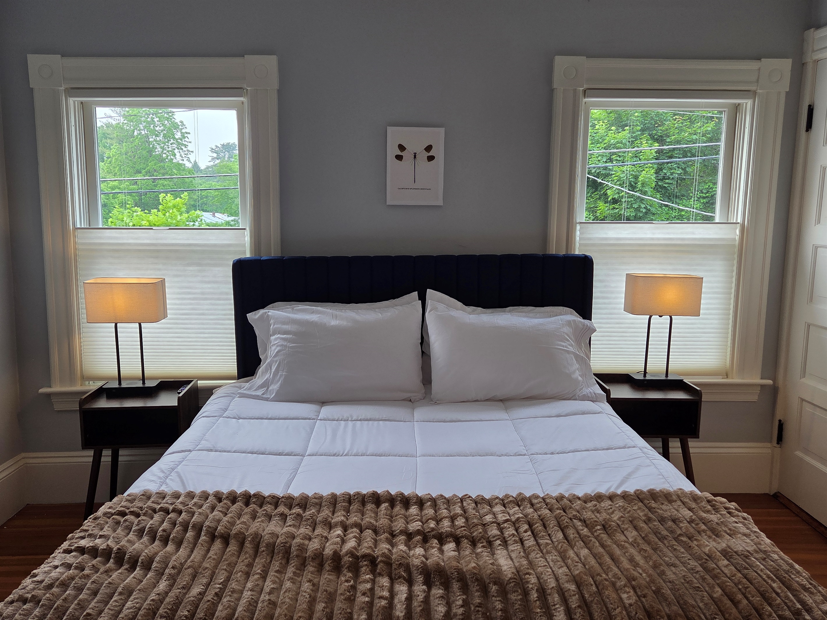 Blue Bedroom Comfort