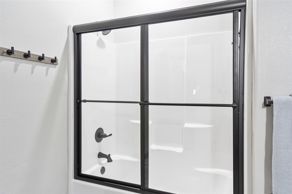 Upper level bathroom