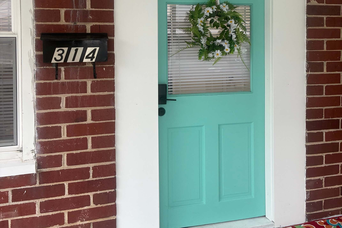 Main Entry Door with Access Code Lock