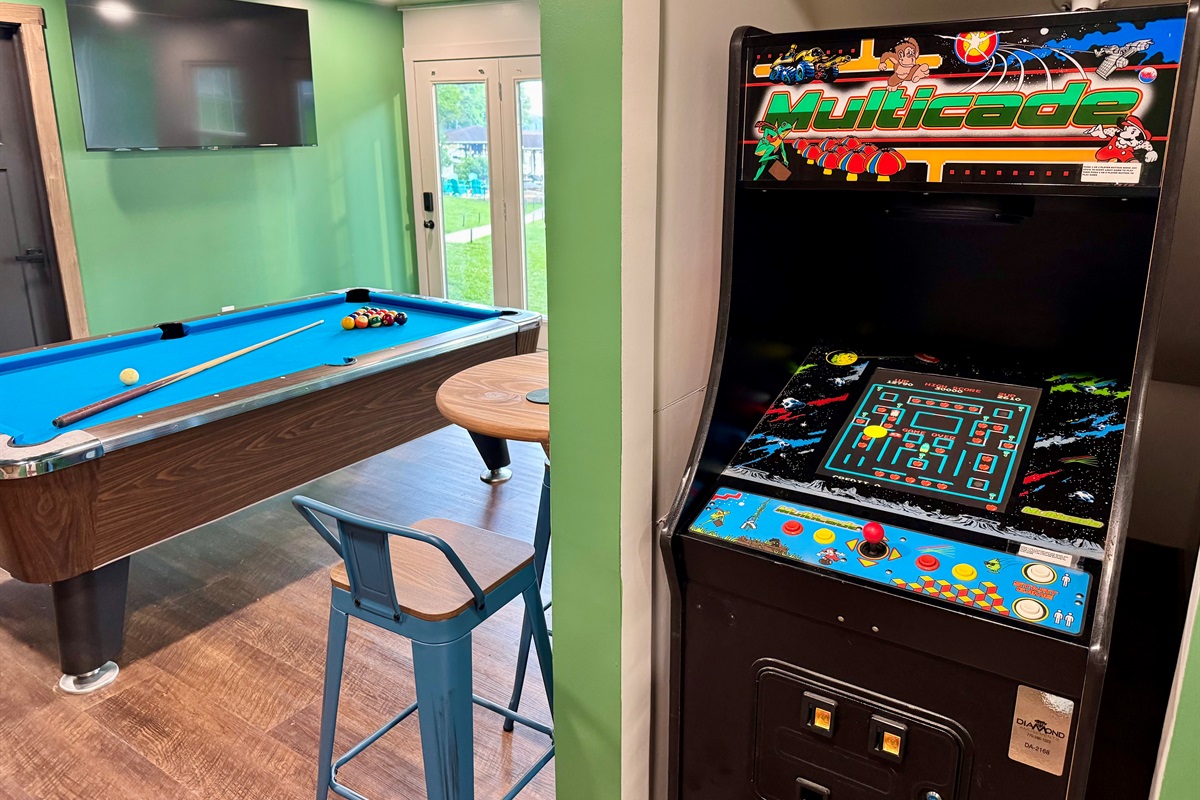Full size multicade with all the games!