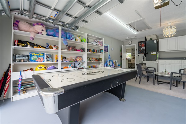 Indoor game room with arcade-style fun