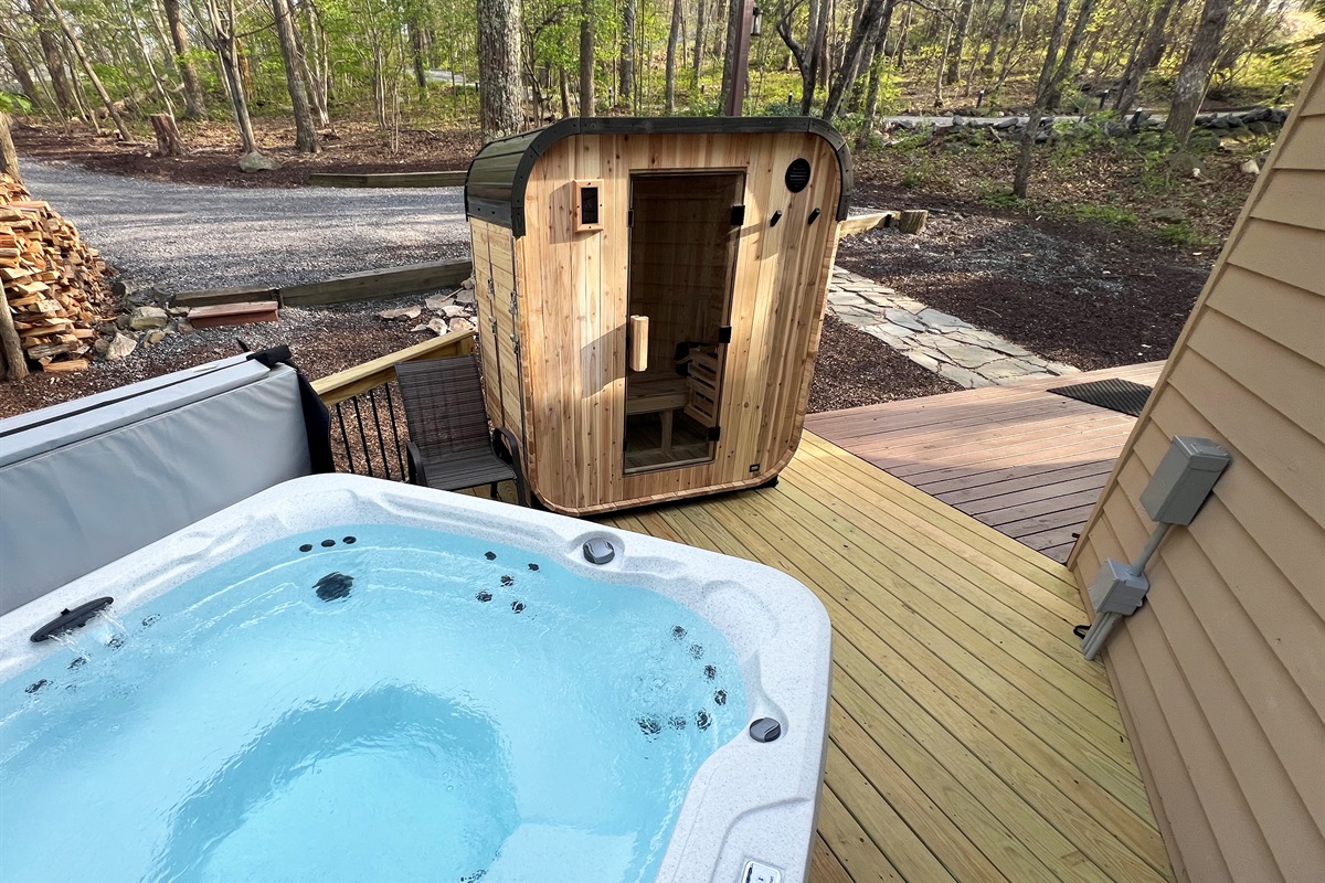 Hot Tub and Sauna