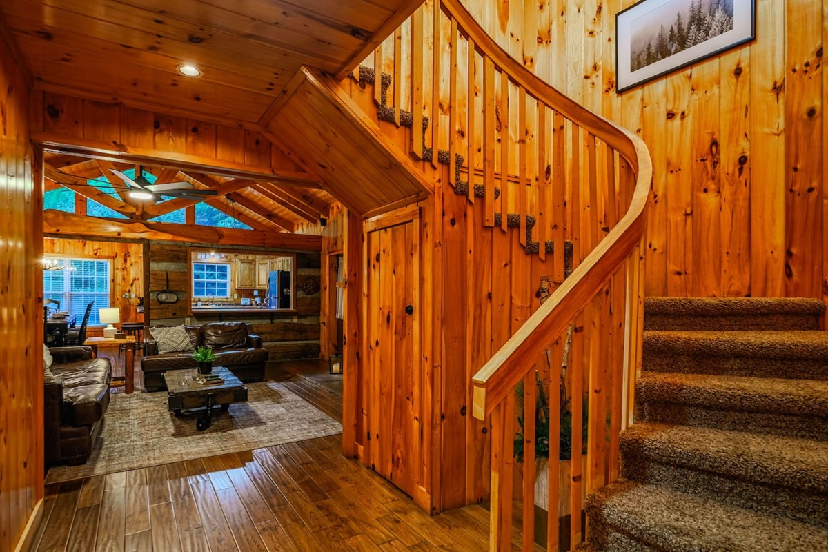 Stairs to Master Suite