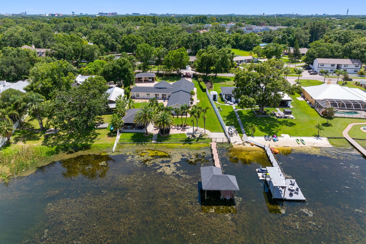 Aerial View of the Neighborhood