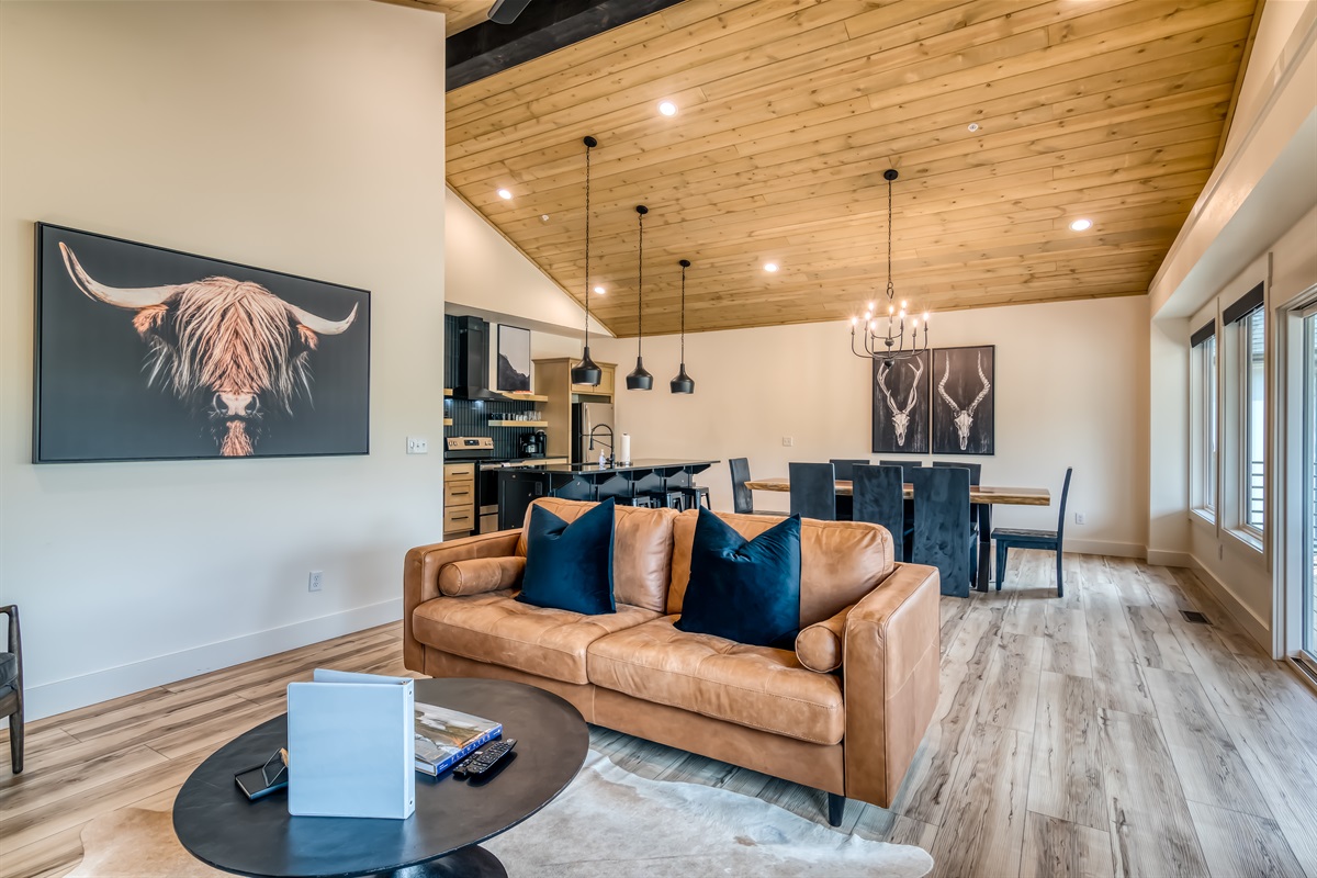 Warm cozy furnishings