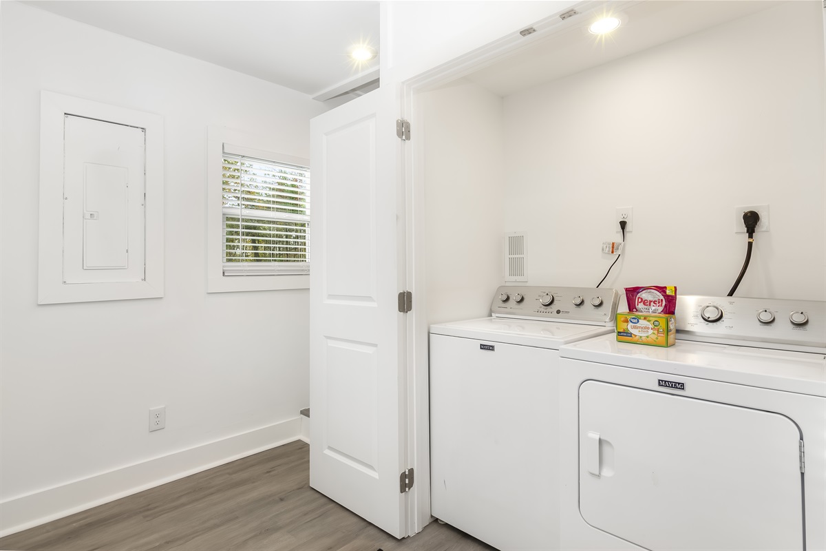 Laundry closet