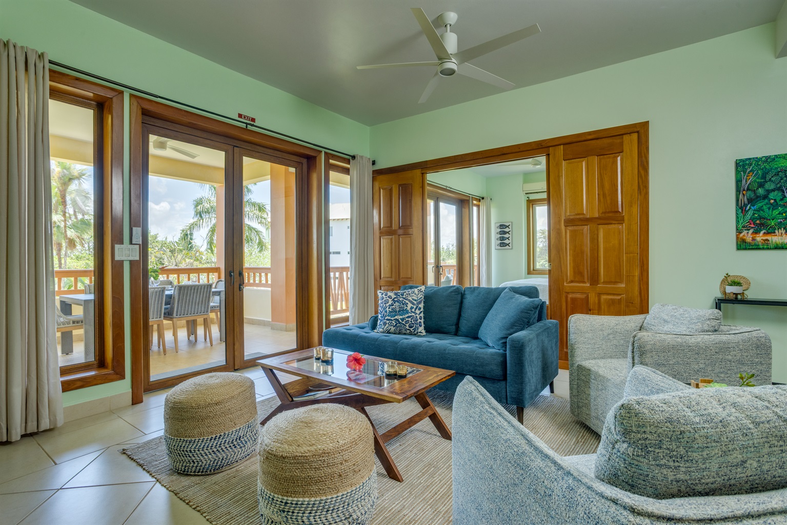 Living Room and Patio