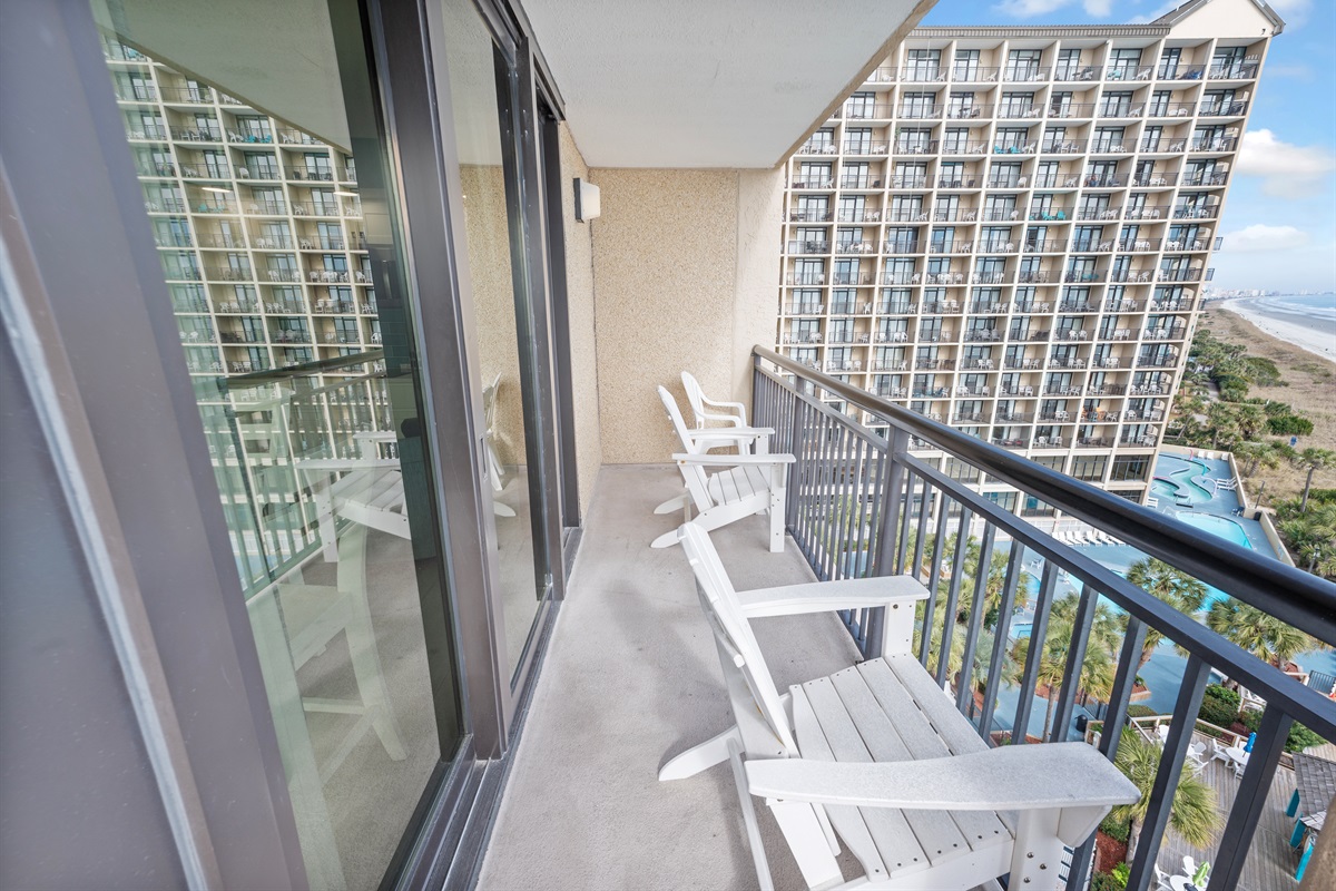 Amazing View from the Balcony!