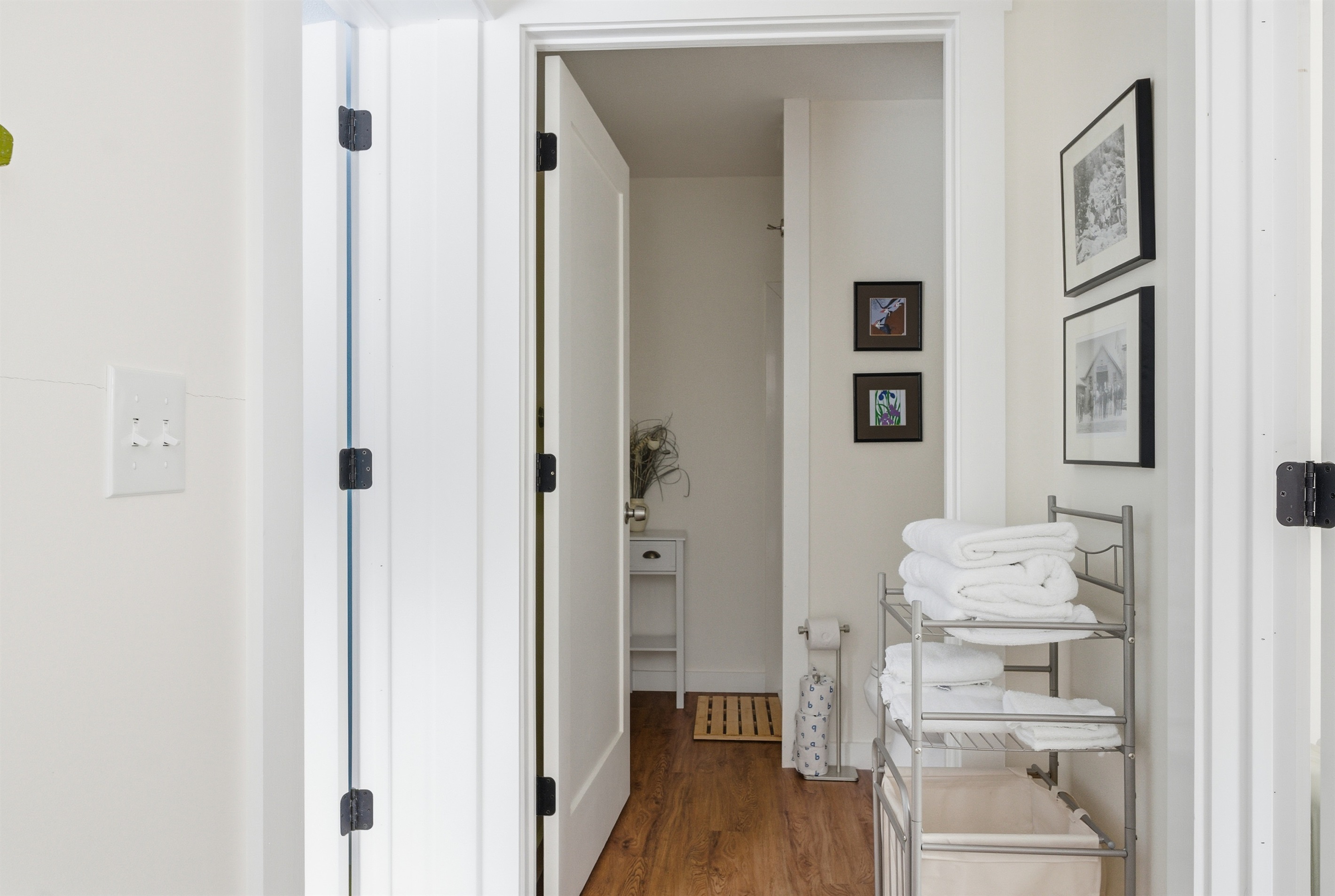 Back Bathroom - Hall Area