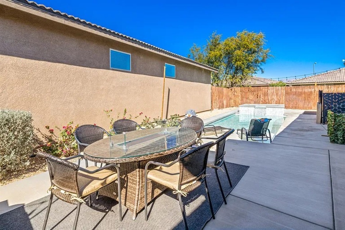 Great spot for morning coffee