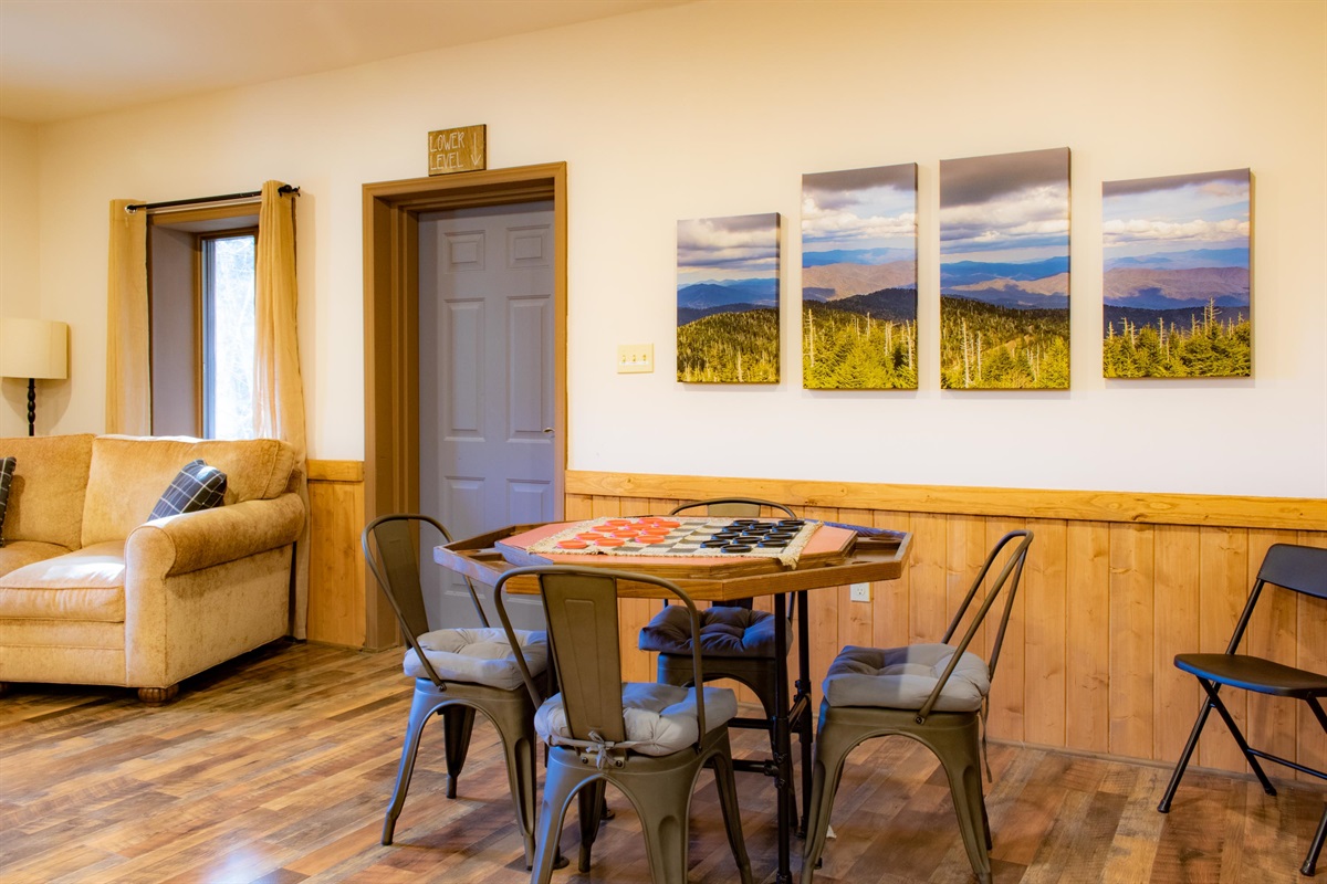 Poker Table at The Hive Lodge Game Room