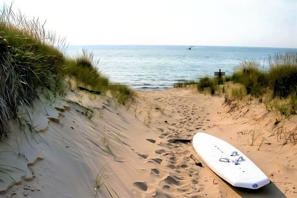 This isn’t just a path to the beach—it’s your doorway to calm, quiet, and complete escape