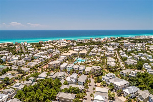 Beautiful emerald coast