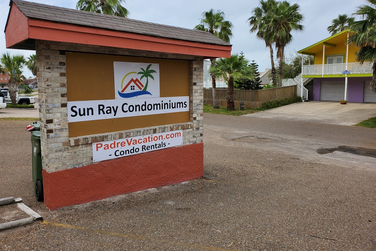 Parking area for Sun Ray