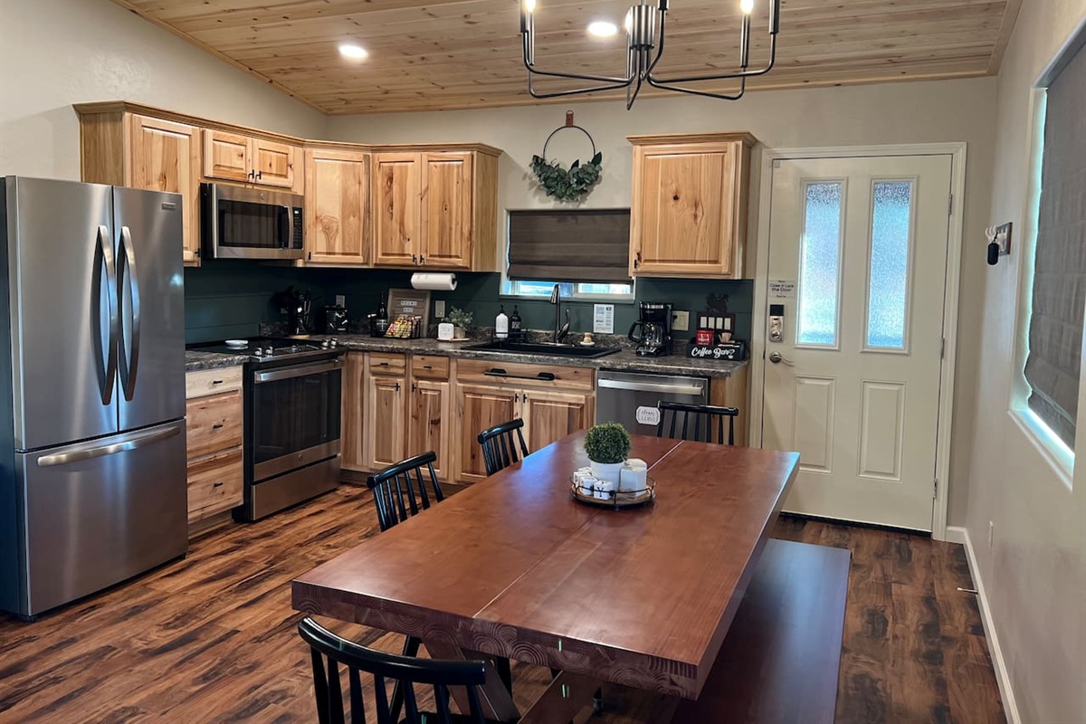 Good people and good food make for a great kitchen party