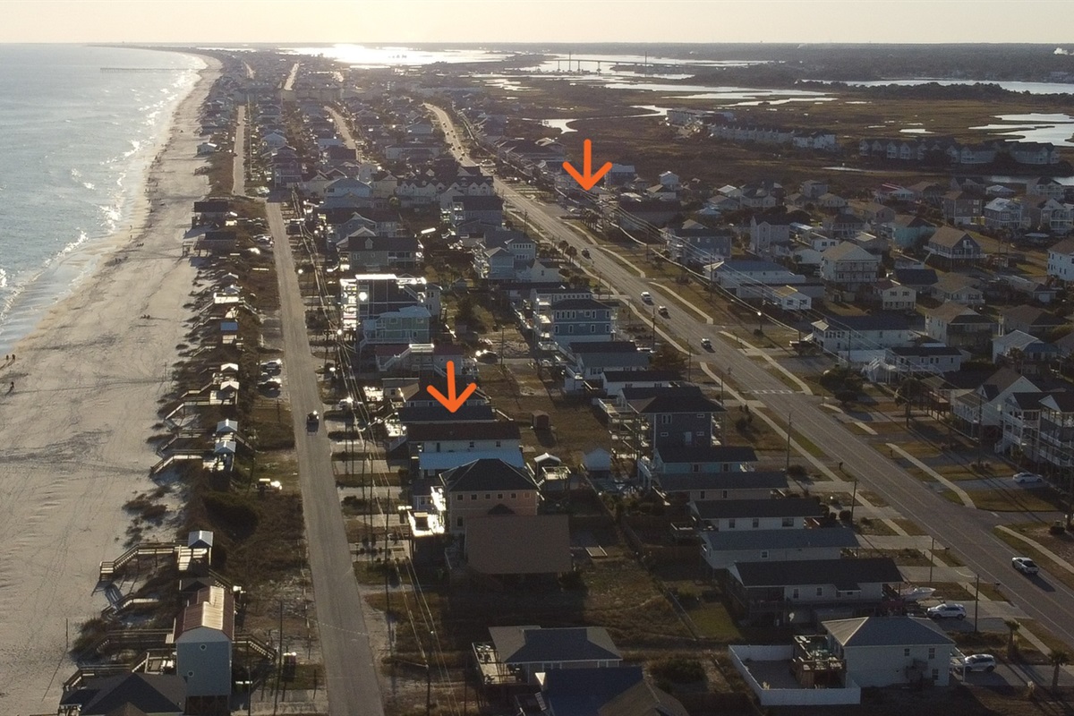 Our house and Trailer Bar location