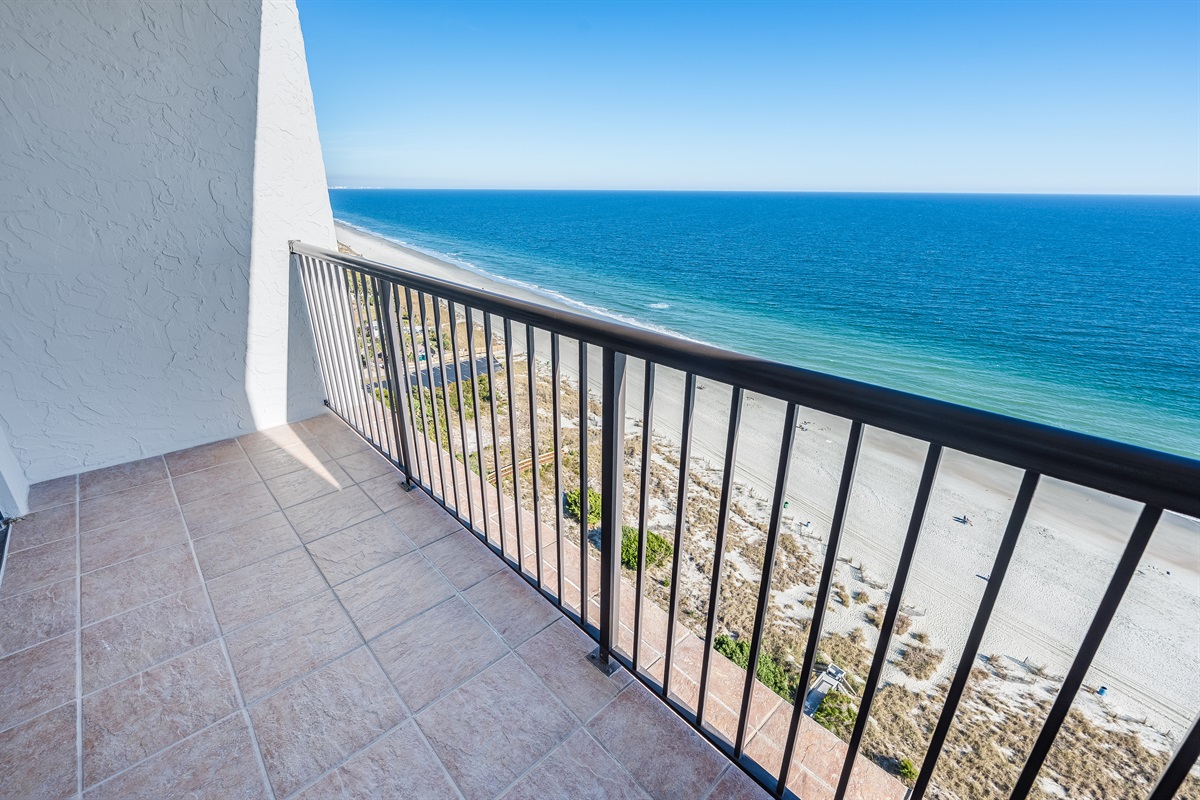 Amazing View from the Balcony!