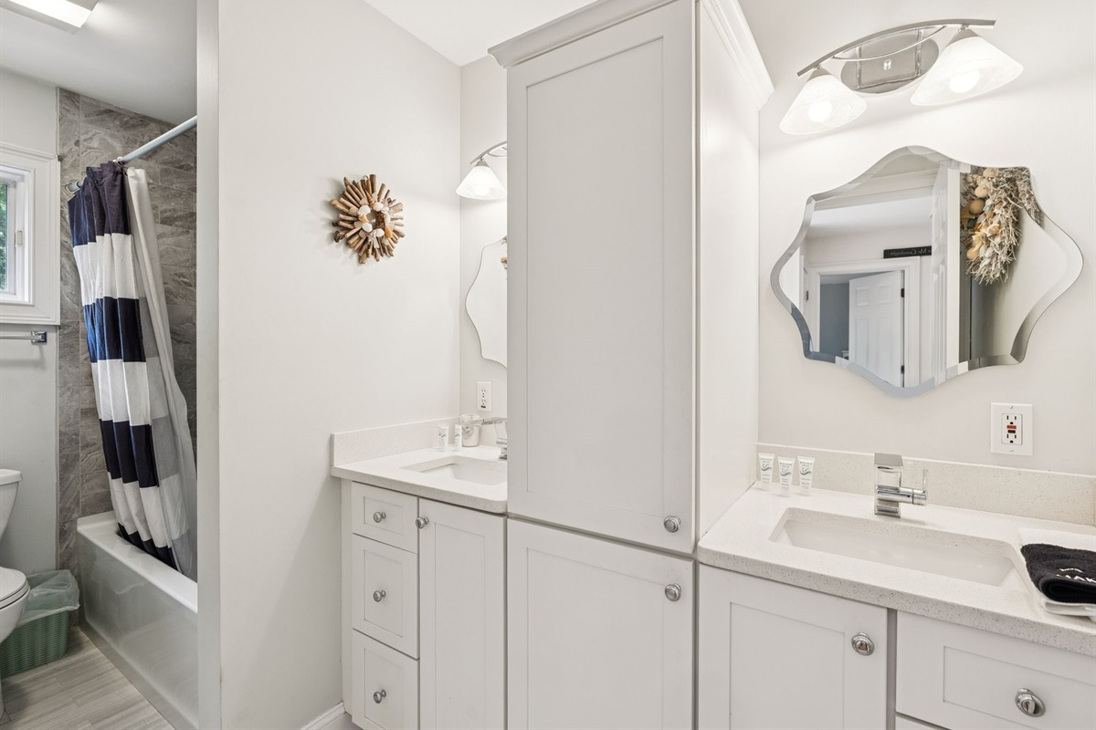 Full bath Shared 2nd floor