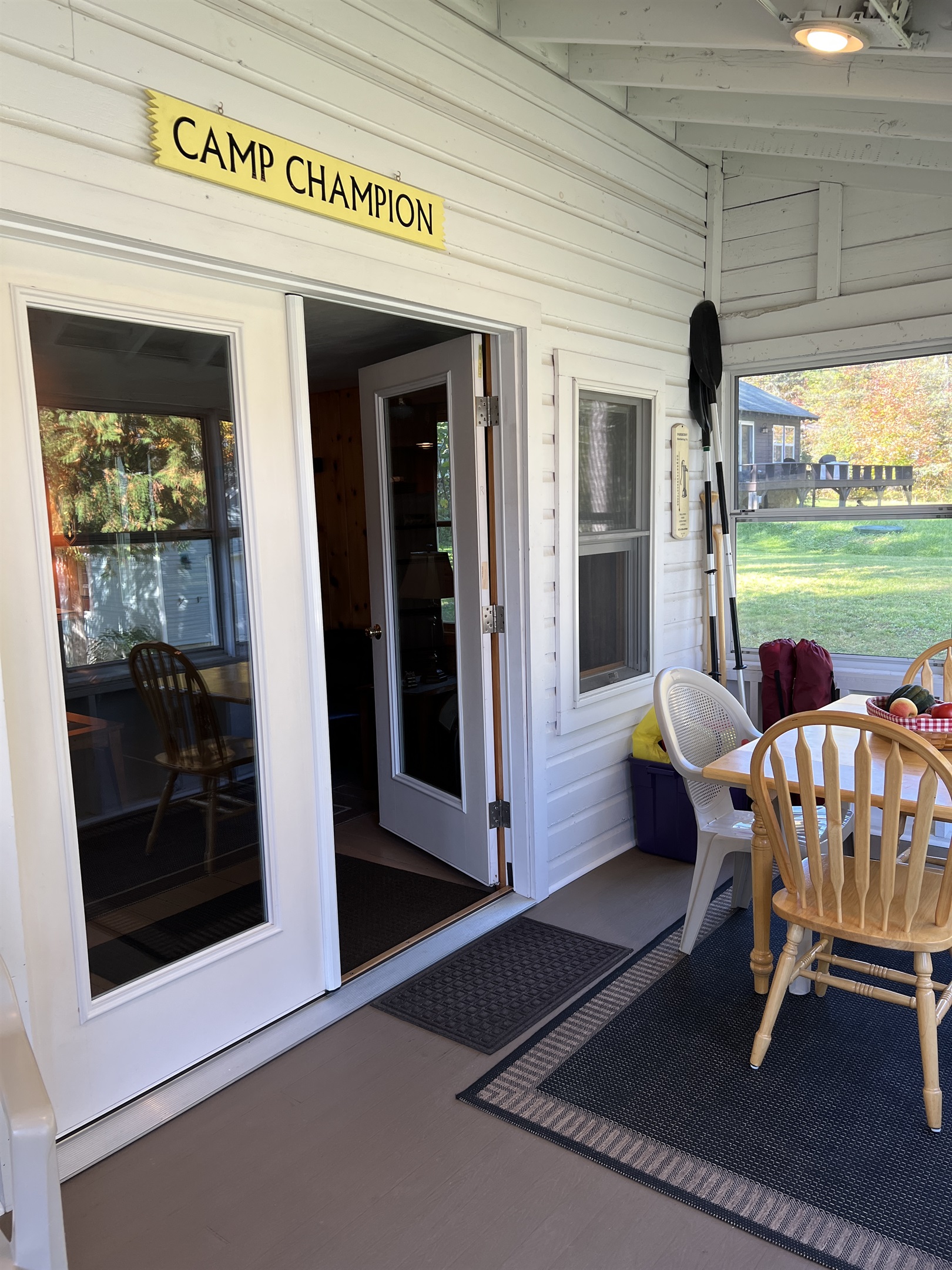 Main entrance into Camp Champion